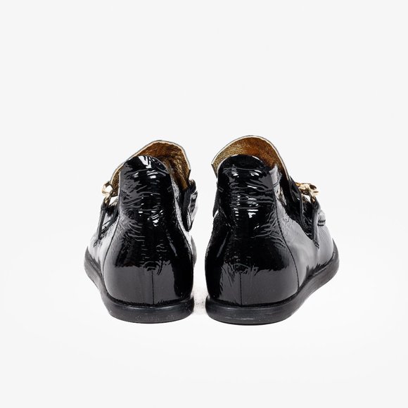Acne Studios Kerin Patent Leather Loafer Boot - Picture 3 of 8